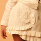 Ancient Spiral Skirt in 'Handloom Cotton Linen'