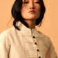 Cigar Blouse in 'Handloom Cotton Linen'