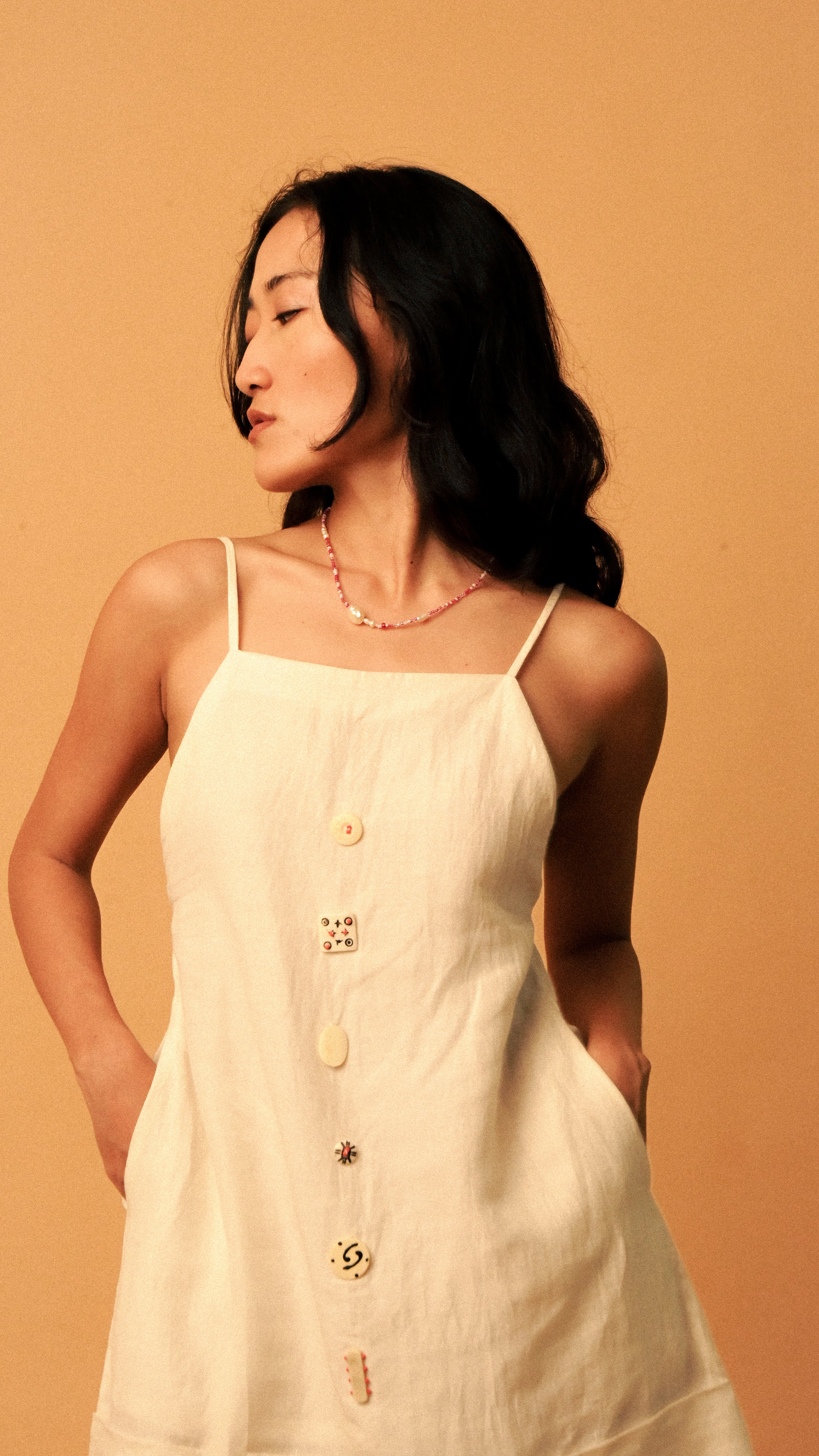 Fortune Dress in 'Handloom Cotton Linen'