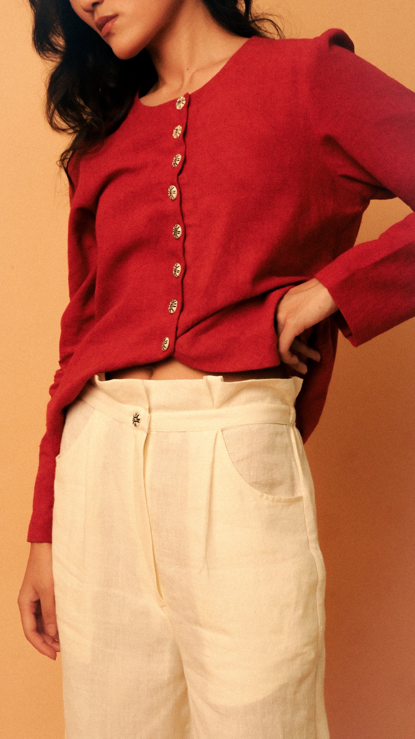 Shaman Pants in 'Handloom Pure Linen'