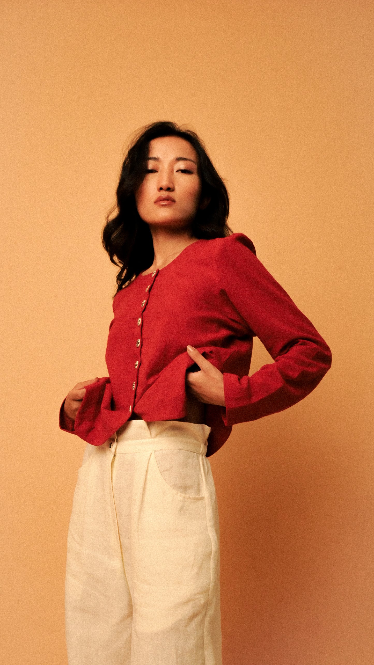 Shaman Pants in 'Handloom Pure Linen'