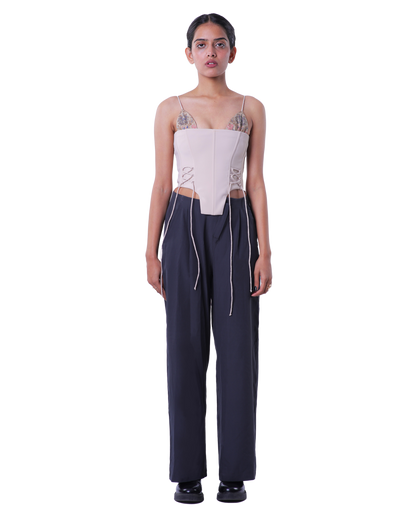 Bunny Ears Corset - Cream