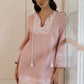 Berry Pink Kaftan Dress - Calling June India