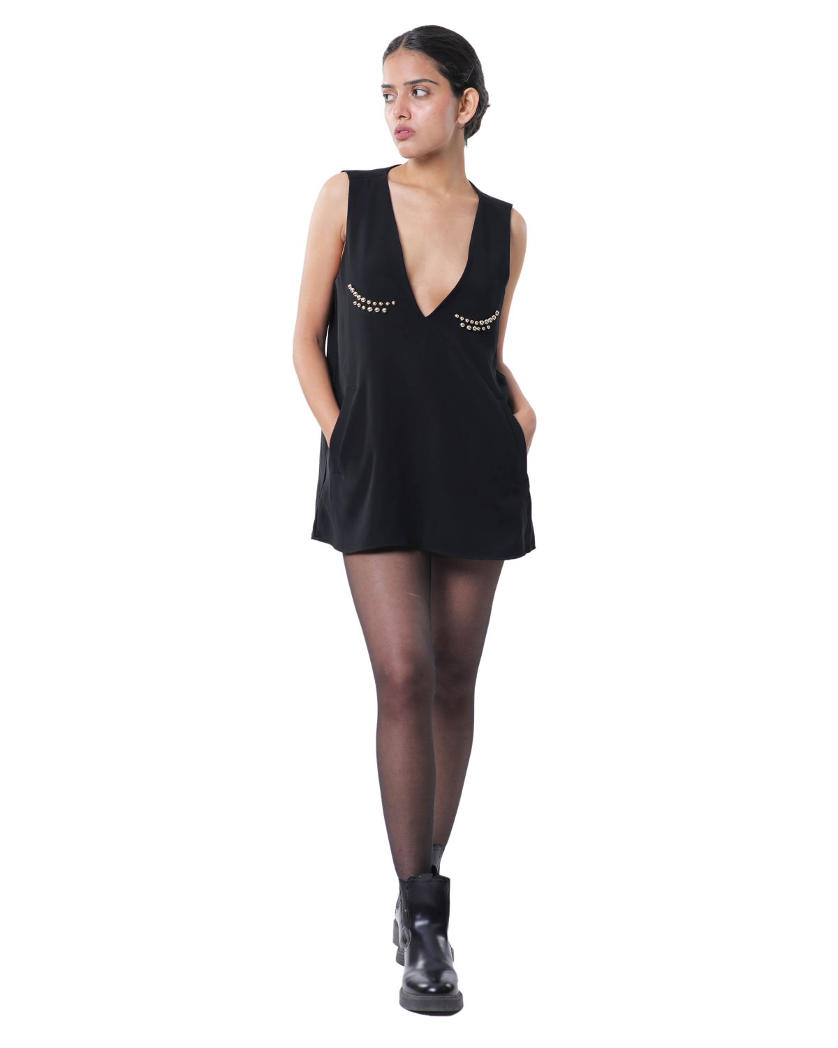 Dot Dress - Black
