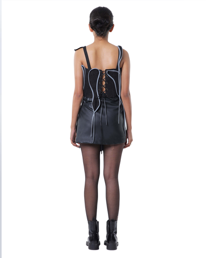 Fl-Whip Corset - Black