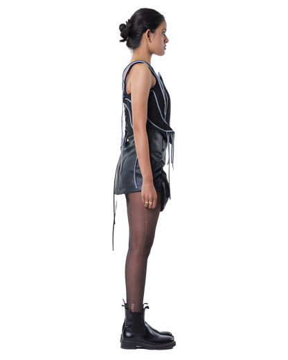 Fl-Whip Corset - Black