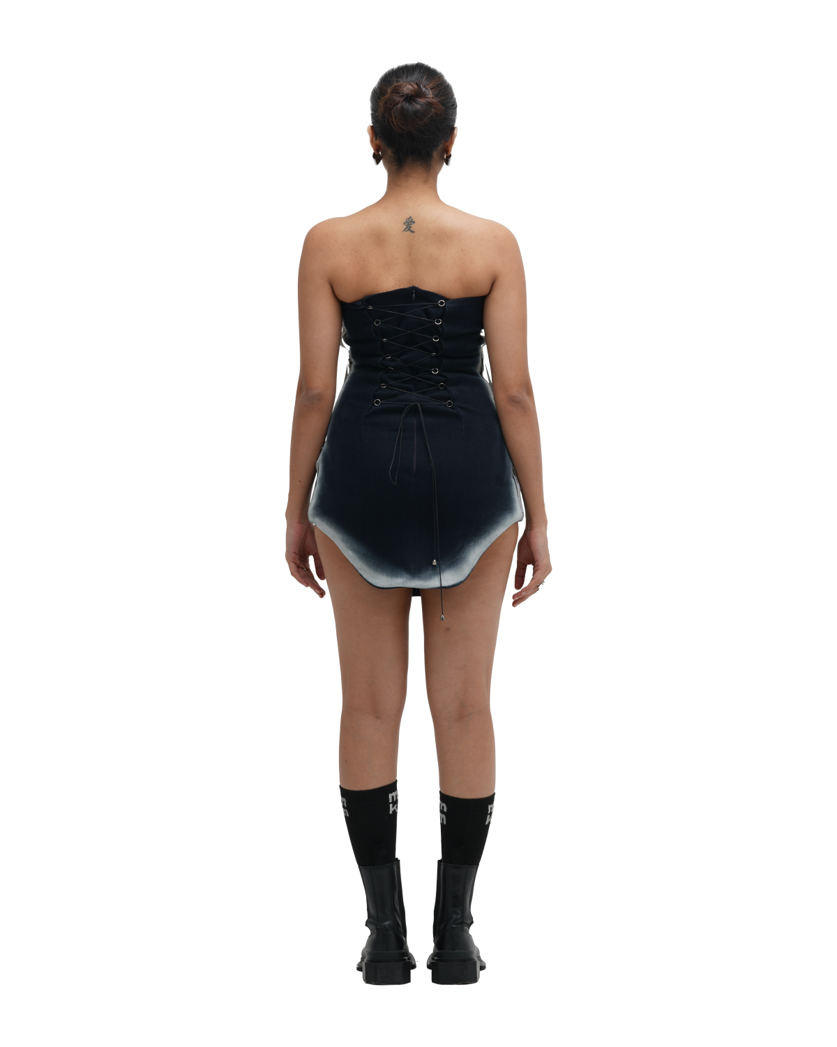 BLEACH PLEASE BANDEAU DRESS