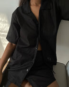 Breezy Shirt and Skirt Set