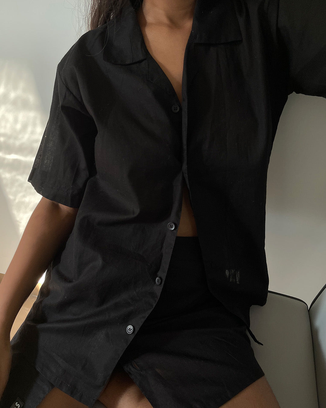 Breezy Shirt and Skirt Set