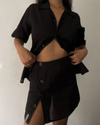 Breezy Skirt (Black)