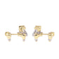Chaand Horse Ear Studs