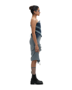 CORSPLIT CORSET - BLUE