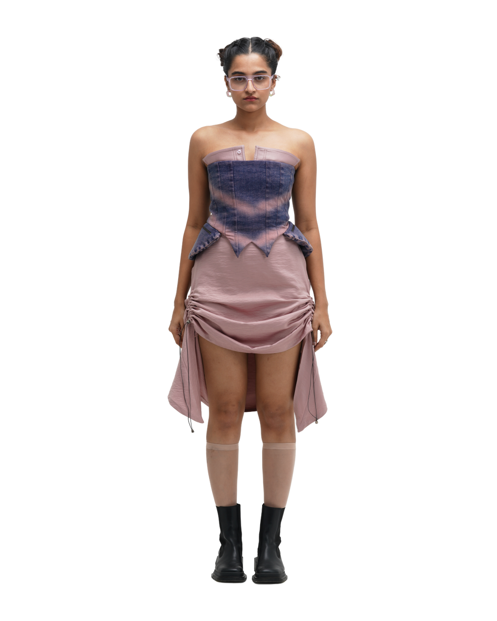 CORSPLIT CORSET - PINK