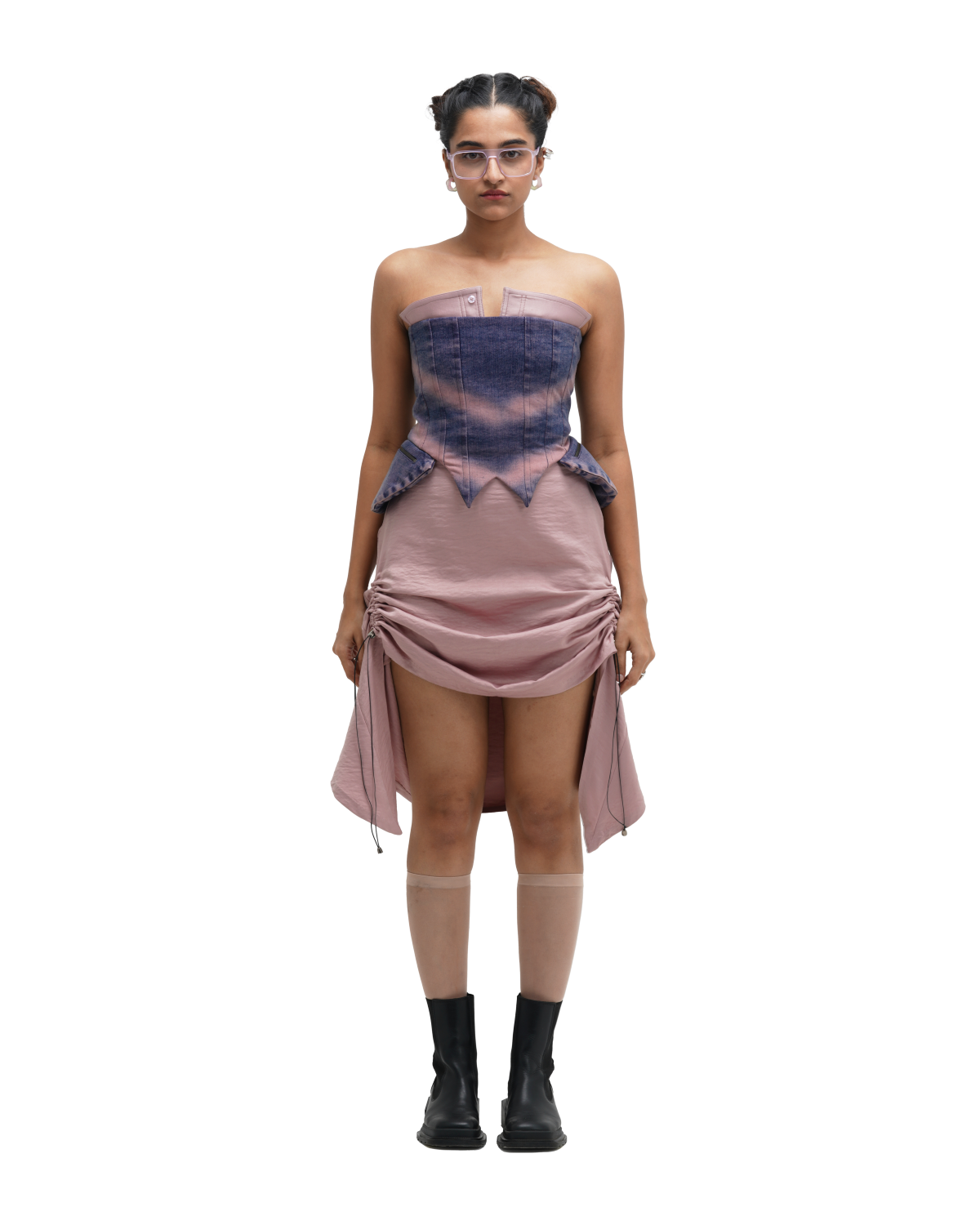 CORSPLIT CORSET - PINK