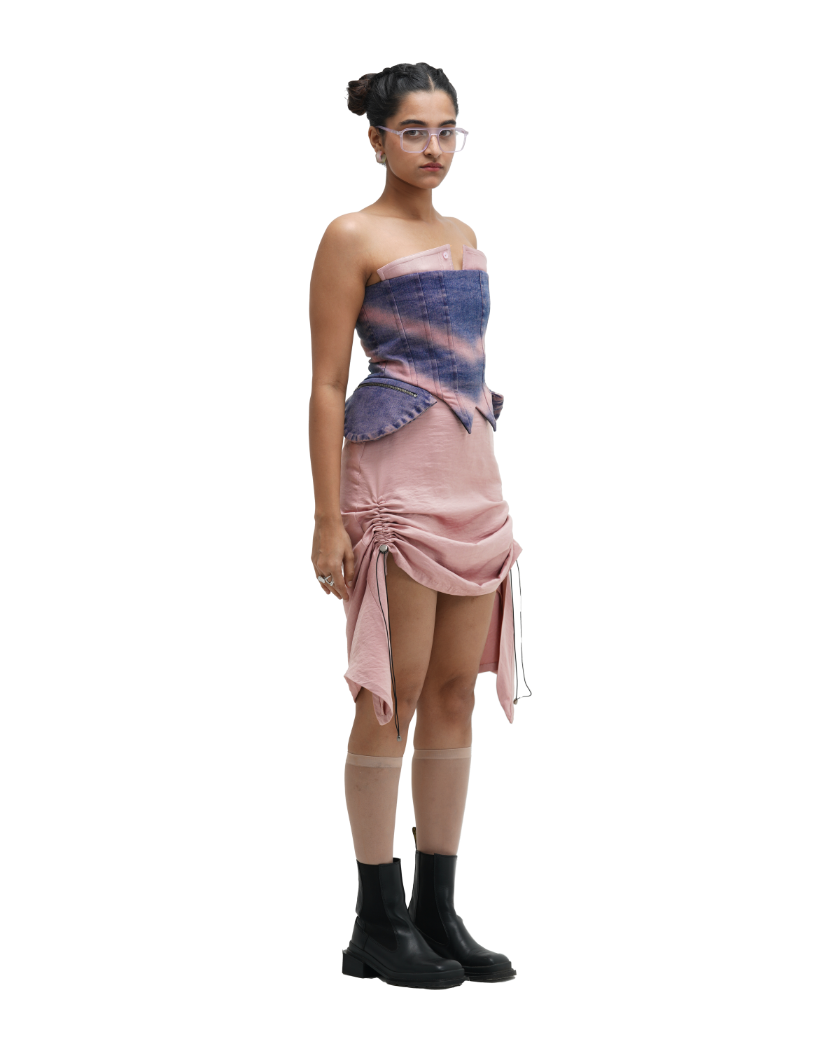 CORSPLIT CORSET - PINK