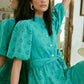 Dahlia Teal Dress - Calling June India