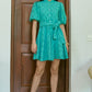 Dahlia Teal Dress - Calling June India