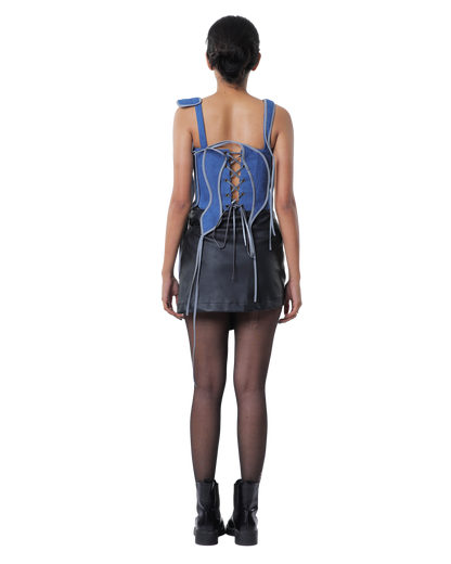 Fl-Whip Corset - Dark Blue