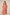 Woman wearing a pink dress with white embroidery on a beige background Calling June
