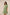 Woman wearing a green dress with floral embroidery against a beige background Calling June