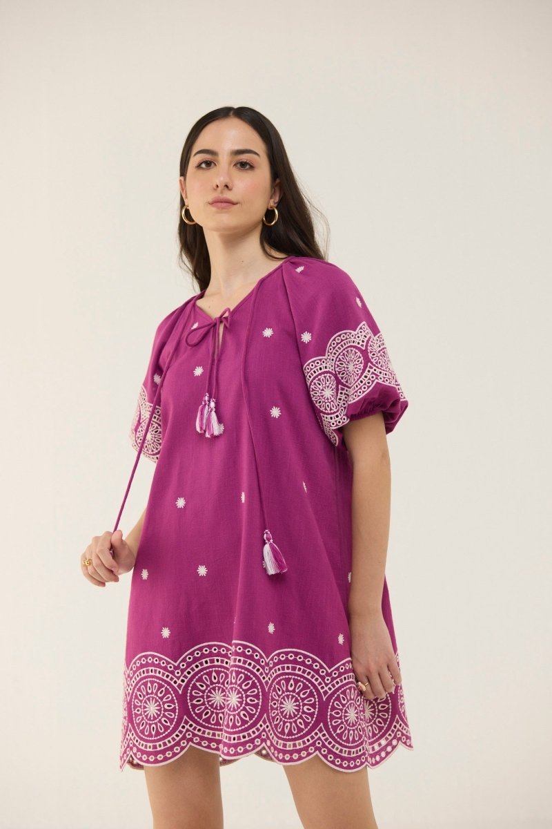 Heather Mini Dress - Calling June India