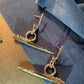 SENSHII LINK EARRINGS Gold