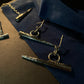 SENSHII LINK EARRINGS Platinum