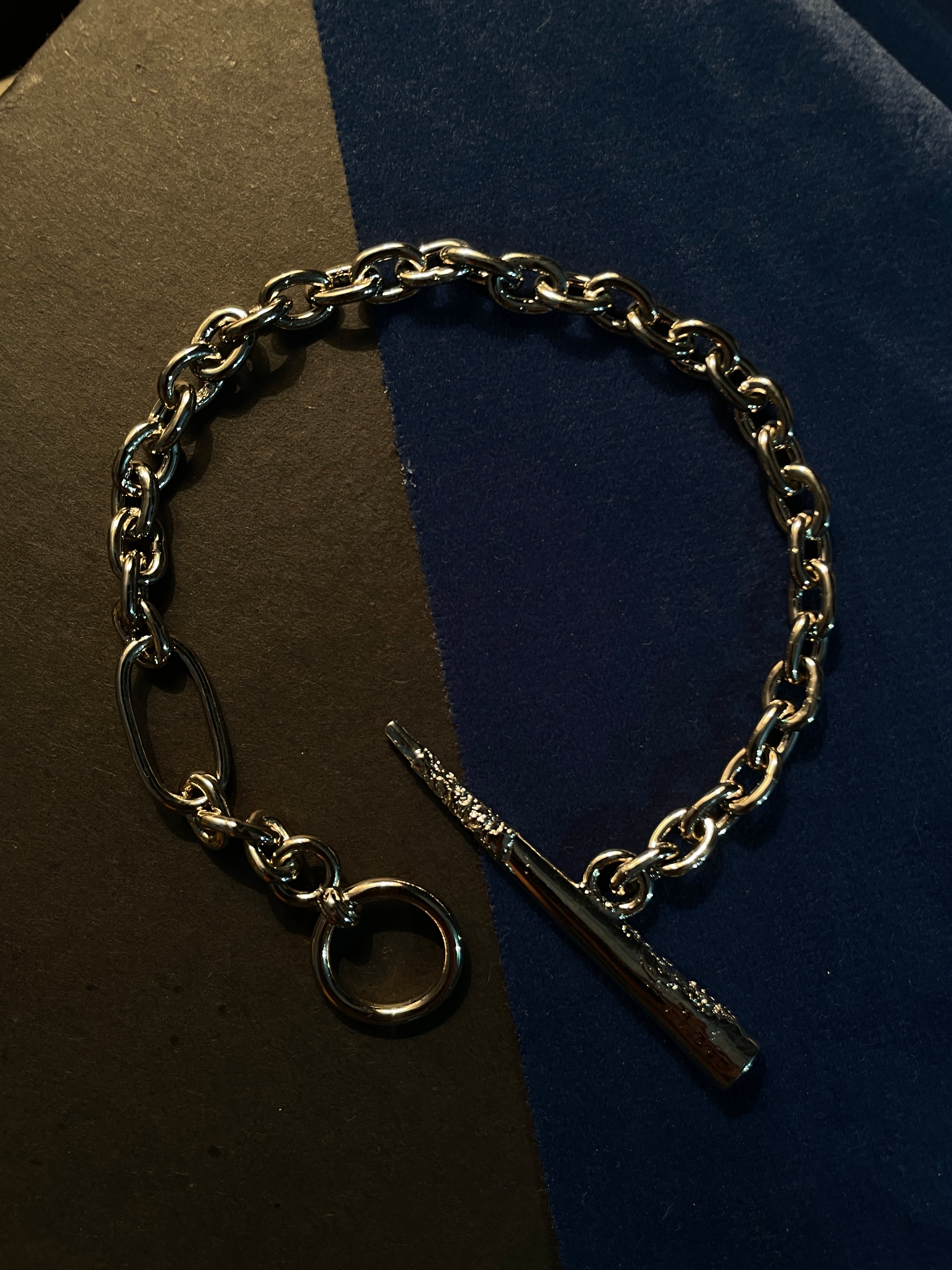 SENSHII BOLD BRACELET Platinum