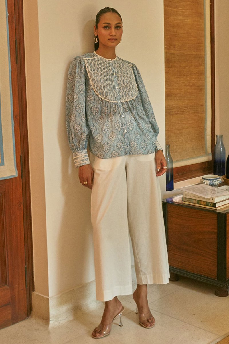 Ivy Blue Blouse - Calling June India