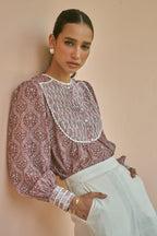 Ivy Red Co-ord Set - Calling June India