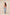 Woman wearing a pink sleeveless top and light blue jeans on a beige background Calling June