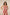 Woman wearing a pink floral dress against a beige background Calling June
