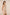 Woman wearing a floral two-piece outfit on a beige background Calling June