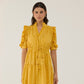 Mochi Dress Yellow - Calling June India