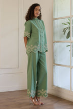 Olive Co-ord Set - Calling June India
