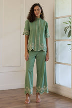 Olive Co-ord Set - Calling June India