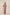 Woman wearing a pink floral jumpsuit on a beige background Calling June