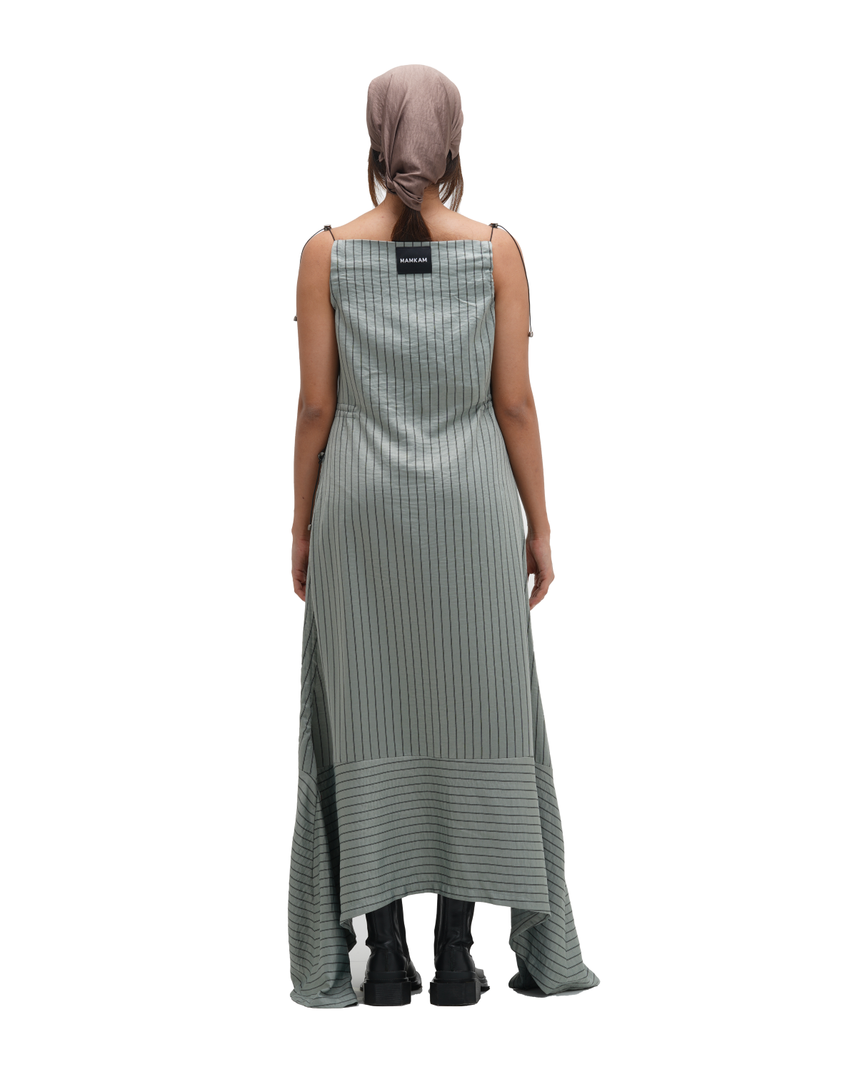 RUCH HOUR DRESS - SAGE GREEN