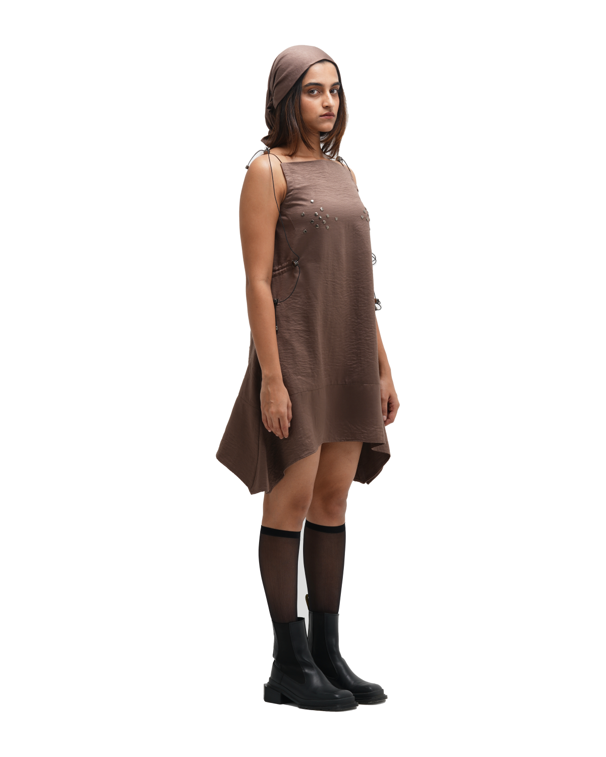RUCH HOUR MINI DRESS