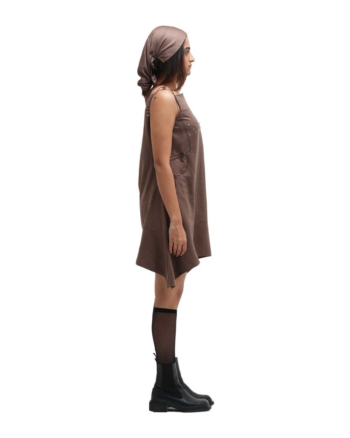 RUCH HOUR MINI DRESS