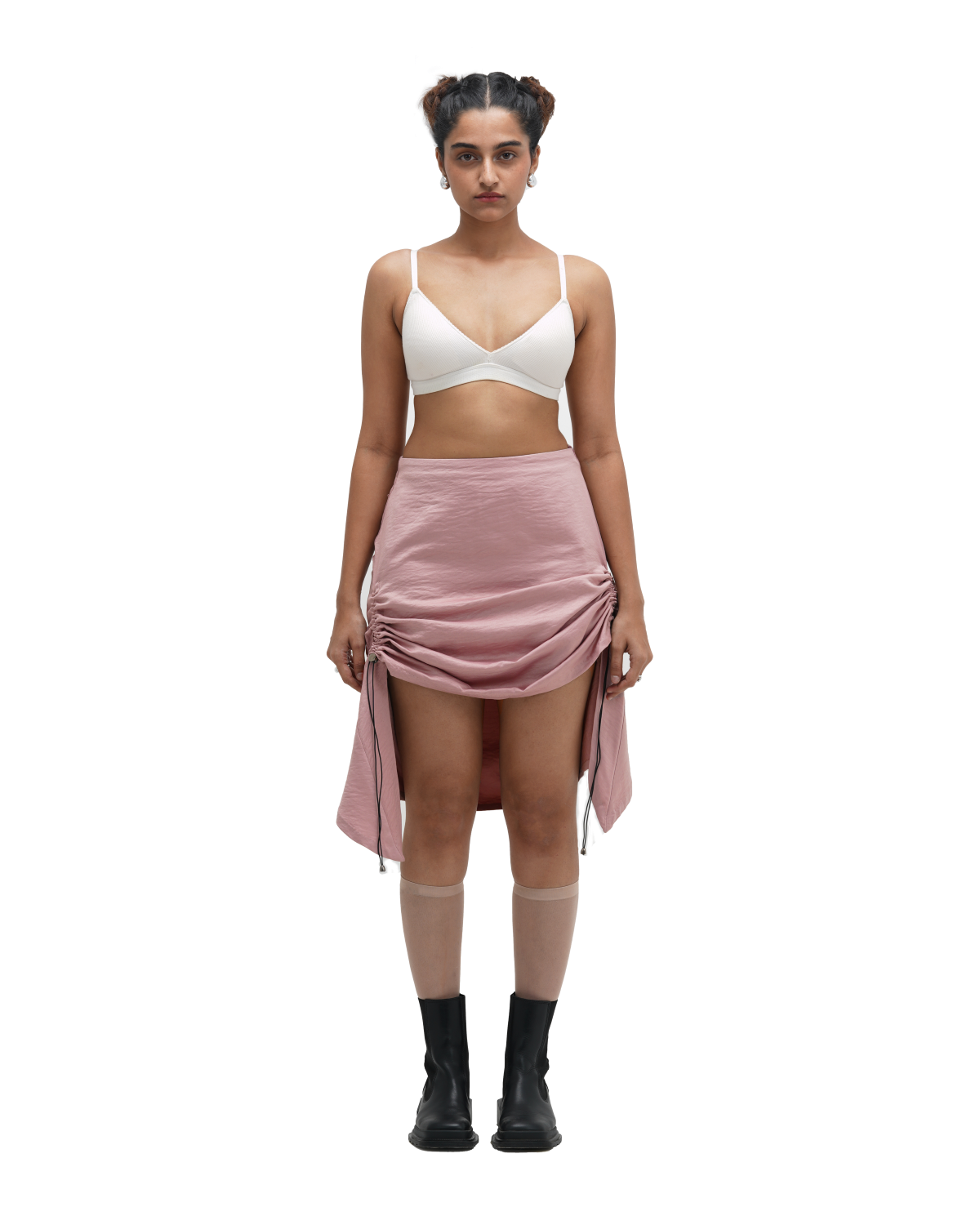 CORSPLIT CORSET AND RUCH HOUR SKIRT