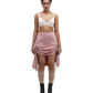 RUCH HOUR SKIRT - PINK