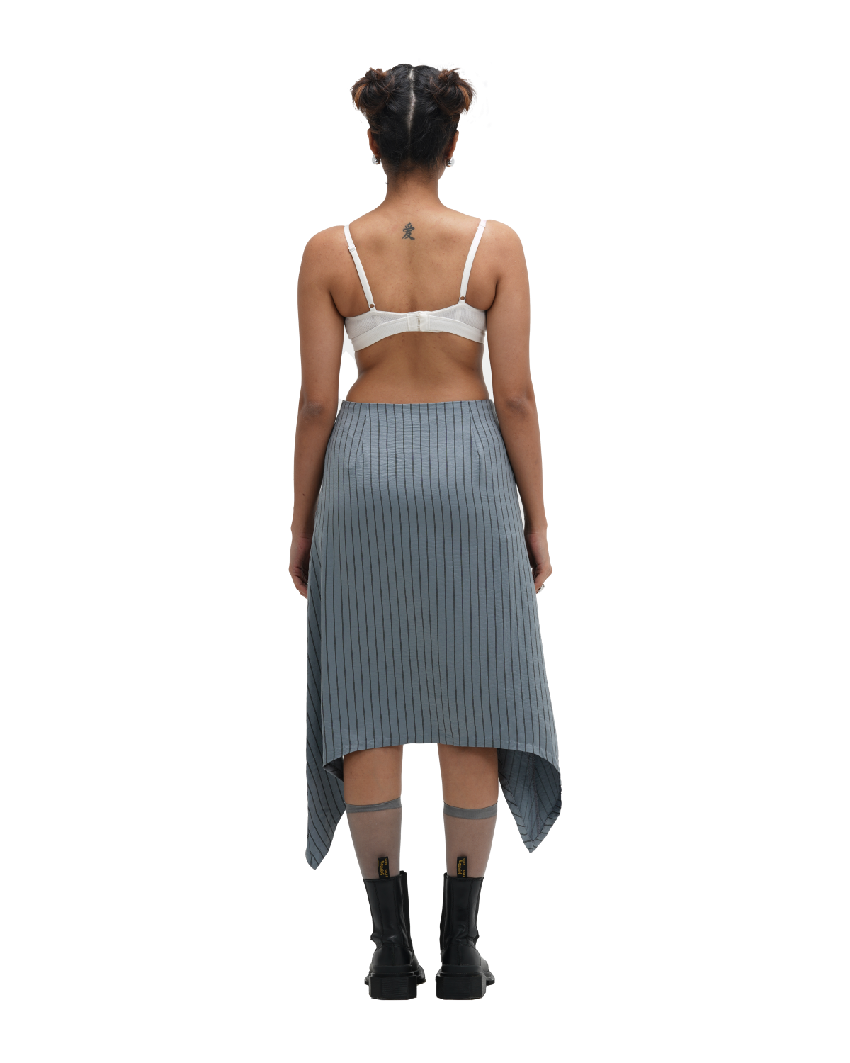 RUCH HOUR SKIRT - BLUE