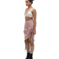 RUCH HOUR SKIRT - PINK