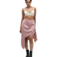 RUCH HOUR SKIRT - PINK