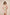 Woman wearing a pink floral dress against a beige background Calling June