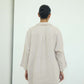 Sari Embroidered Shirt Dress