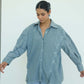 Kelly Bias Back Button Shirt
