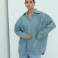 Kelly Bias Back Button Shirt