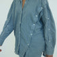 Kelly Bias Back Button Shirt